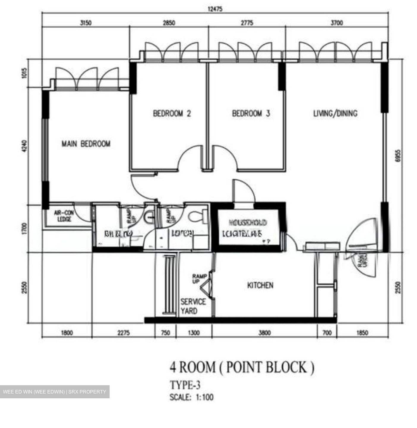 Blk 332C Anchorvale Isles (Sengkang), HDB 4 Rooms #580944301